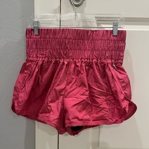 Free People Movement size Large The Way Home Shorts in pink